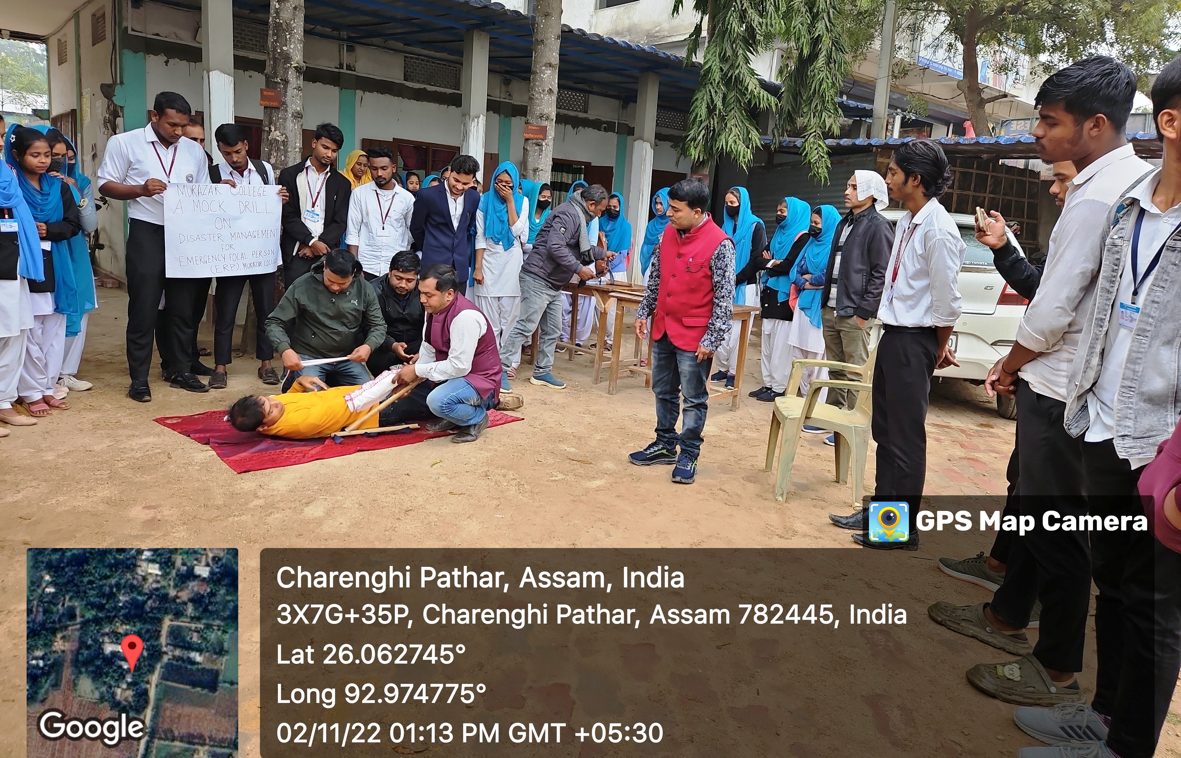 MOCK DRILS ON DISASTER MANAGEMENT