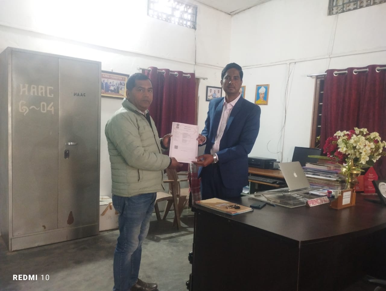MOU WITH HAJI AJMAL ALI COLLEGE, NILBAGAN