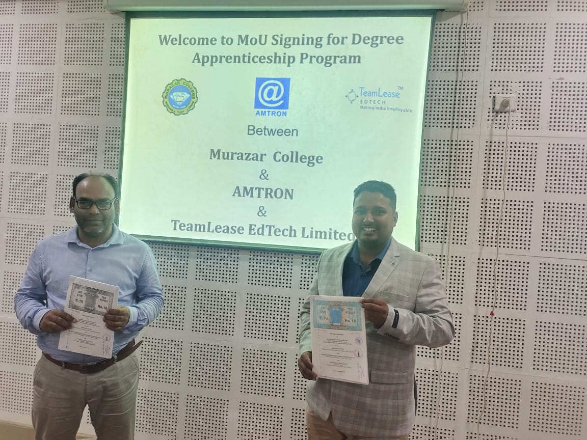 MOU WITH AMTRON