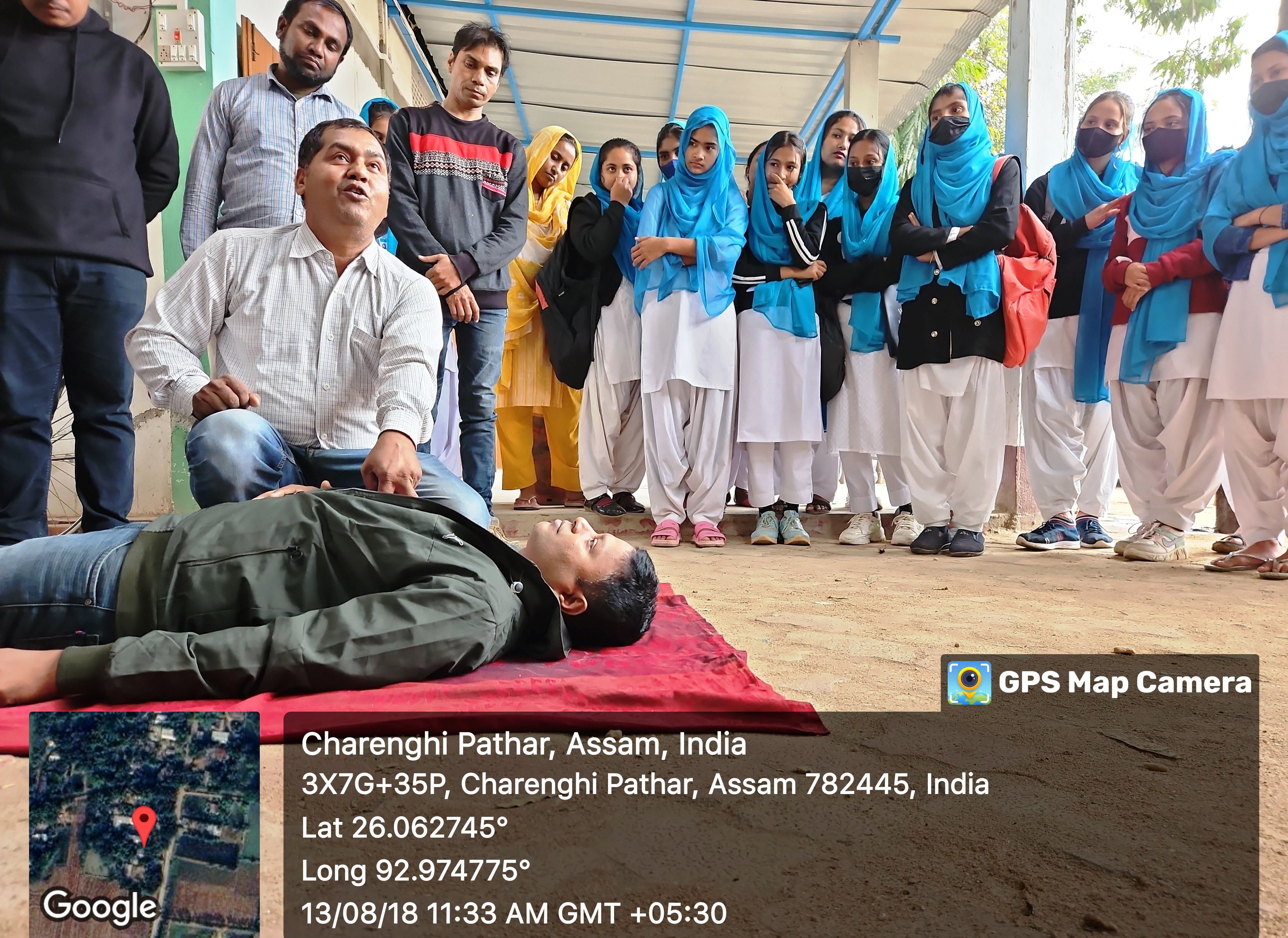 MOCK DRILL ON CARDIOPULMONARY RESUSCITATION (CPR) ON 13.08.2018, PIC-2