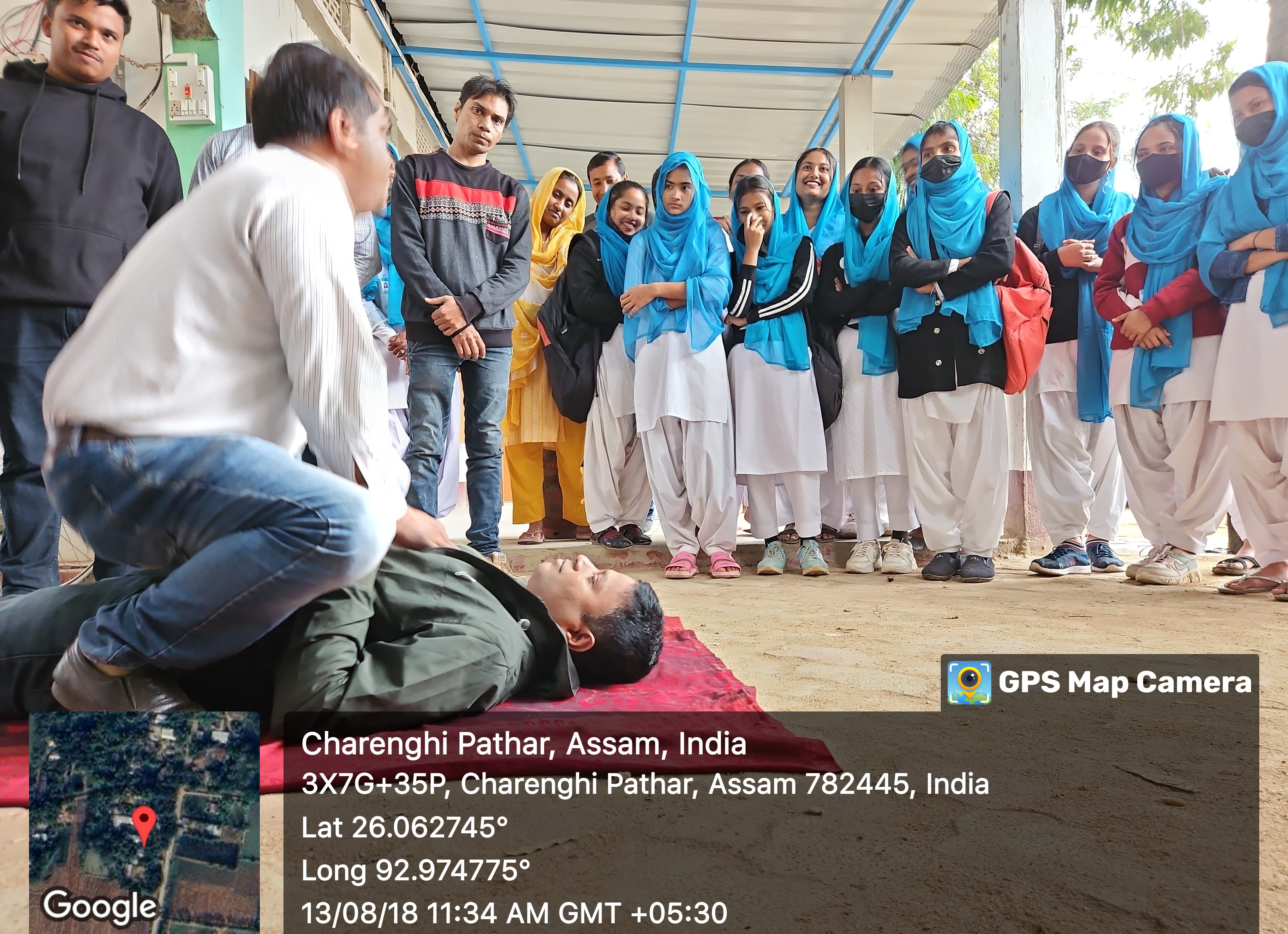 MOCK DRILL ON CARDIOPULMONARY RESUSCITATION (CPR) ON 13.08.2018, PIC-3