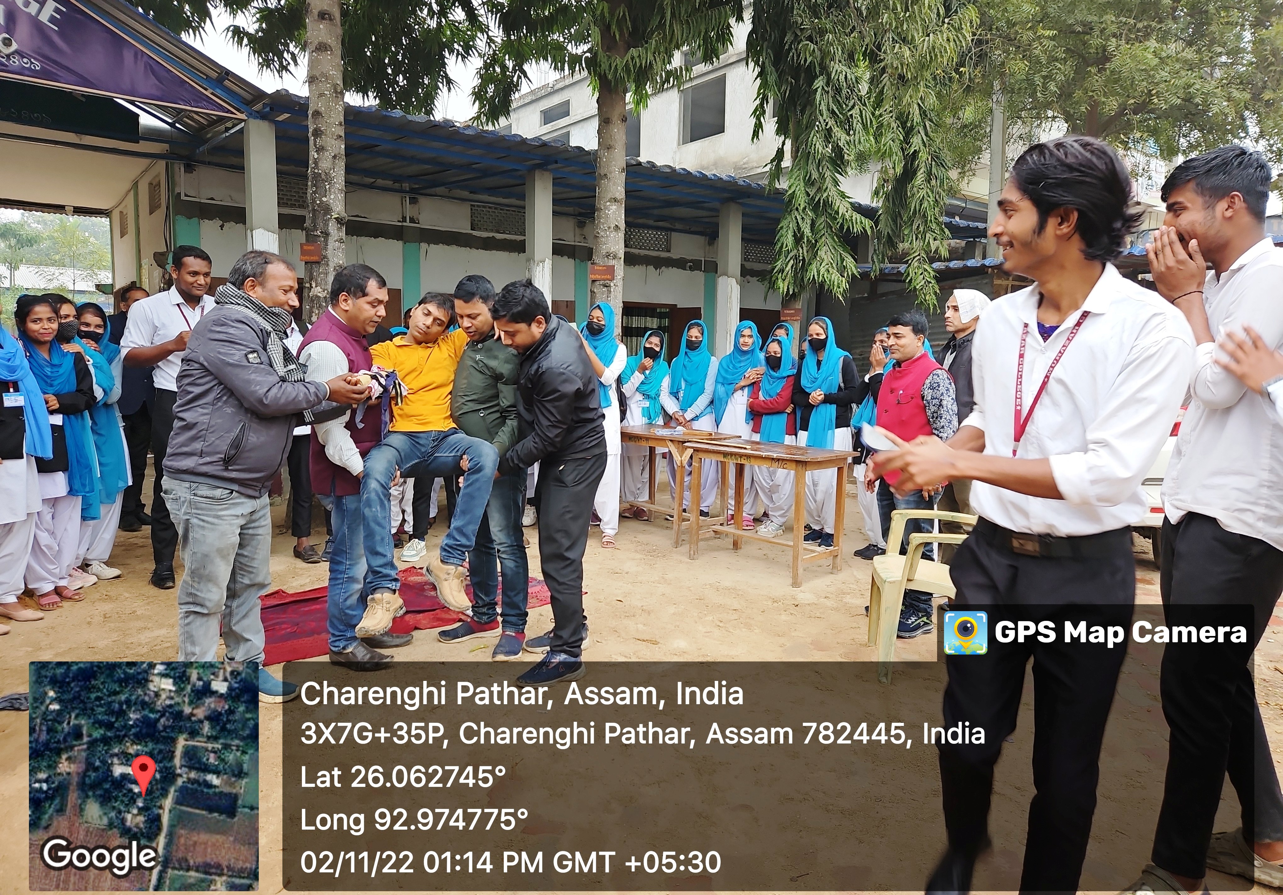 MOCK DRILL ON RESCUING HAND FRACTURED VICTIMS ON 02.11.22. pic-3