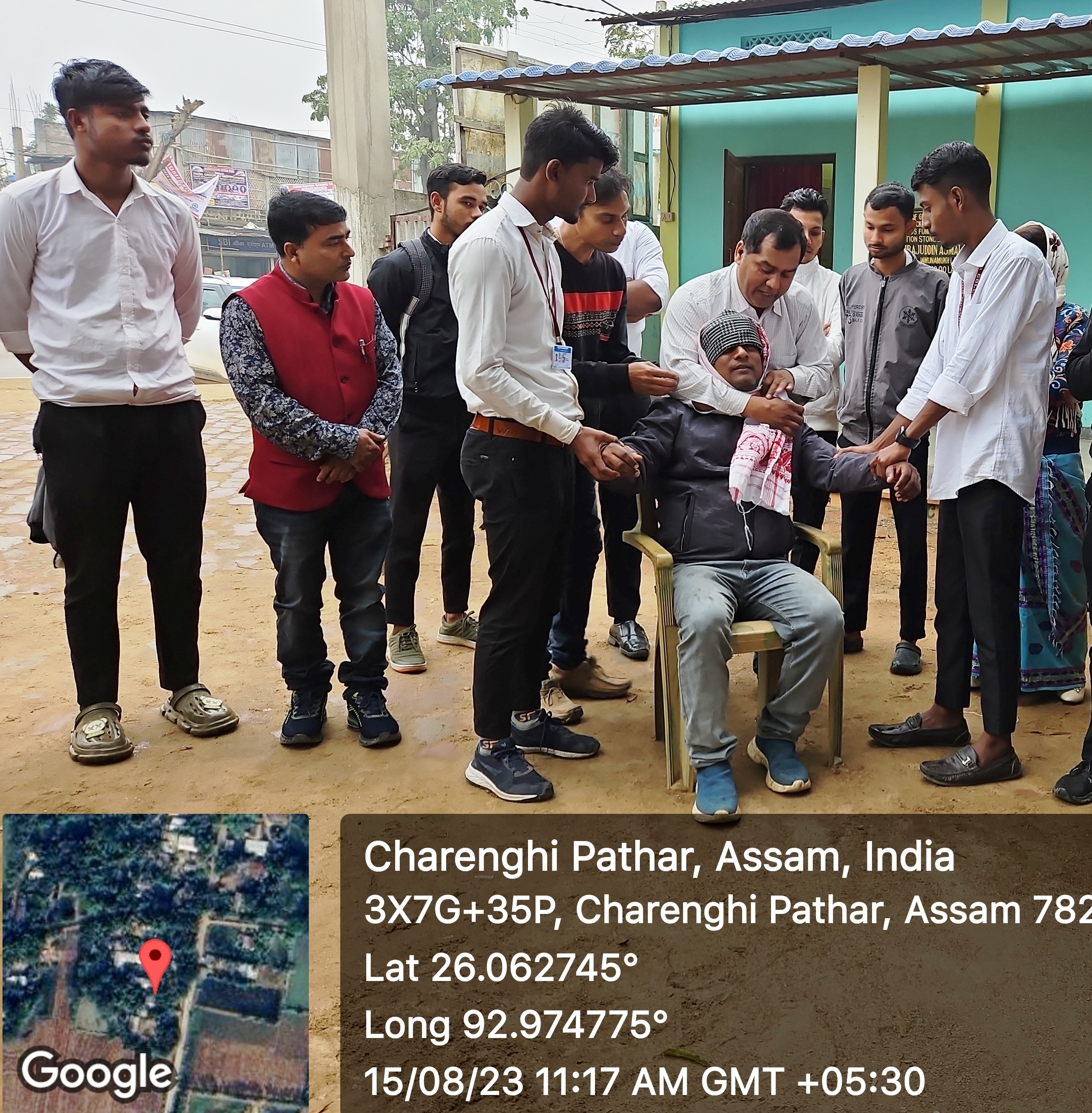 MOCK DRILL ON RESCUING HEAD INJURED VICTIMS ON 15.08.2023, PIC-1