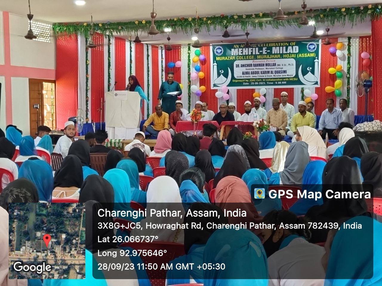 MEHFIL E MILAD CELEBRATION ON 28.09.2023 Pic-2