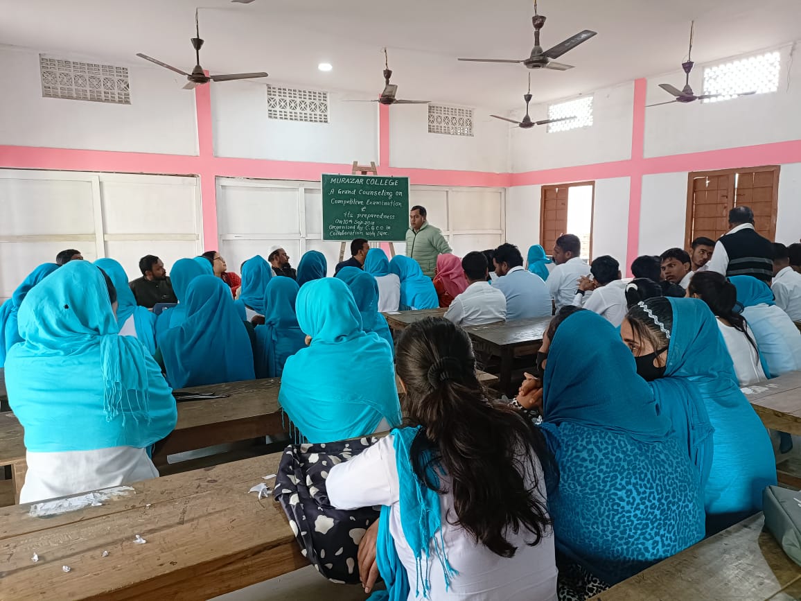 A Counselling program on Competitive  exam. and its preparedness held on dated 10.09.2018